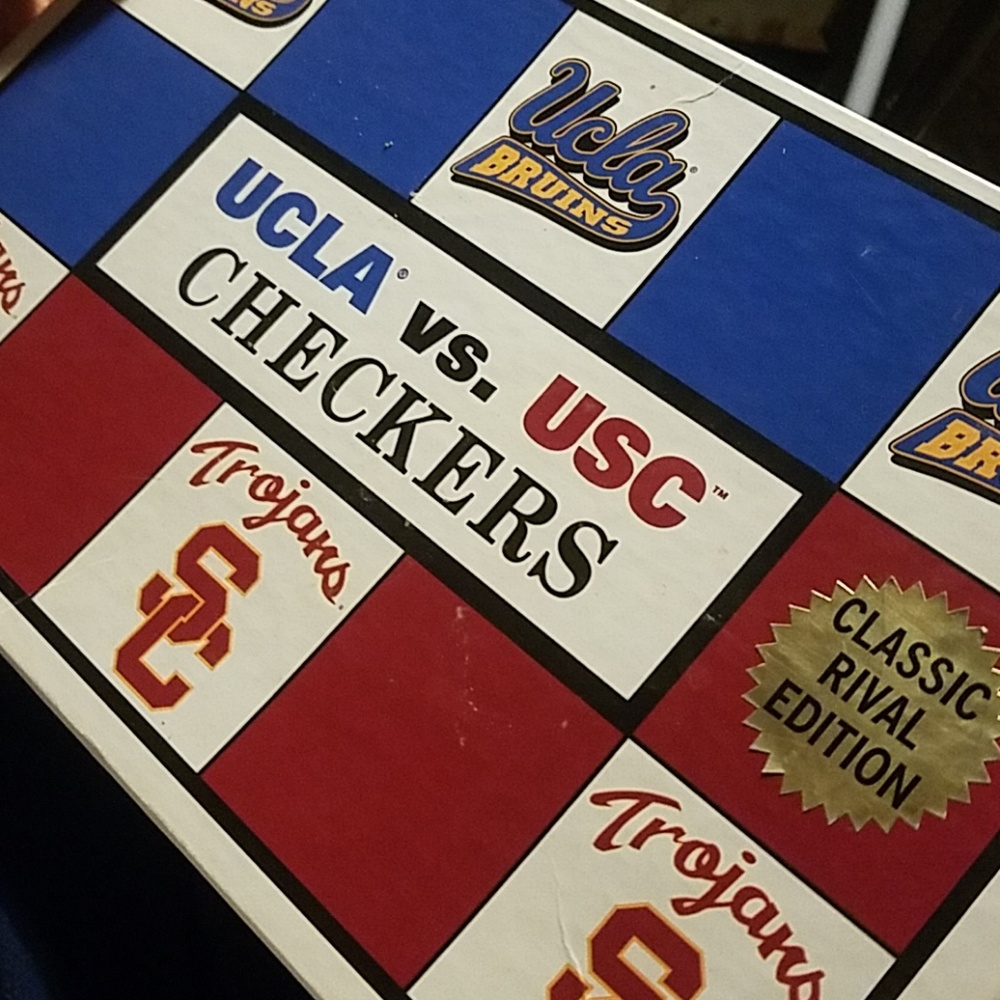 UCLA vs Trojans Checkers Game
